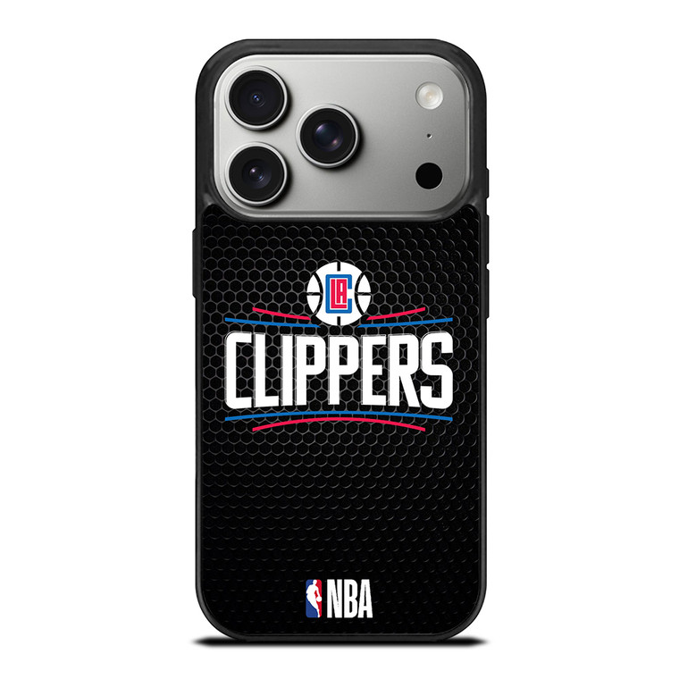 LOS ANGELES CLIPPERS METAL LOGO iPhone 17 Pro Case Cover