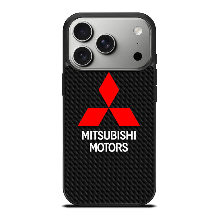 MITSUBISHI MOTORS CARBON LOGO iPhone 17 Pro Case Cover