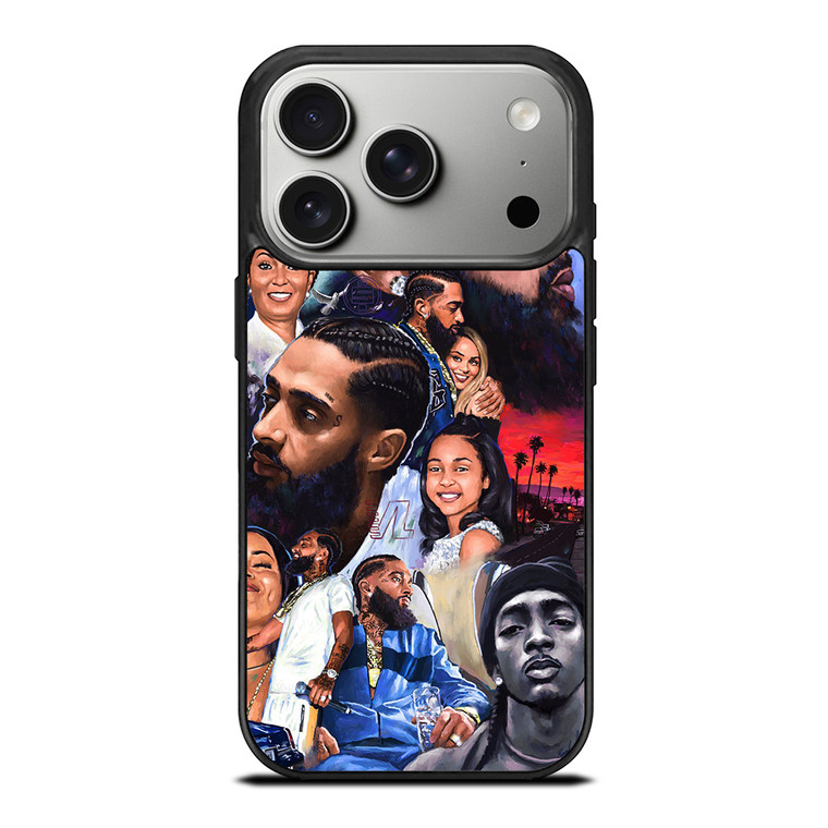 NIPSEY HUSSLE COLLAGE iPhone 17 Pro Case Cover