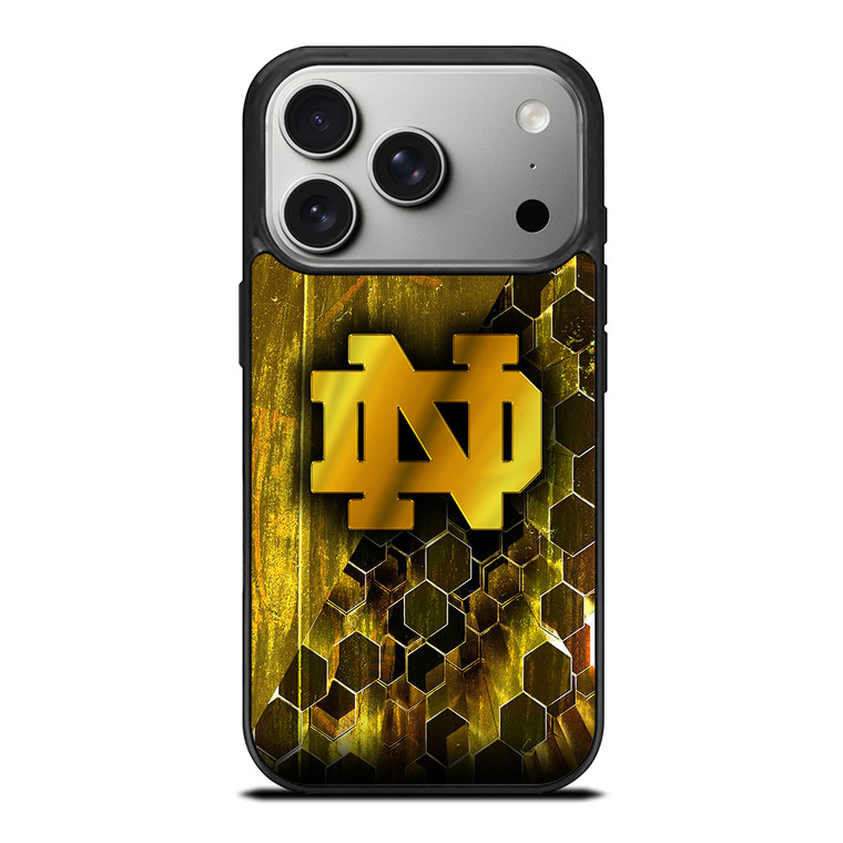 NOTRE DAME GOLD iPhone 17 Pro Case Cover