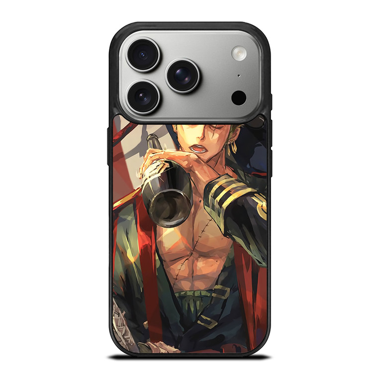ONE PIECE RORONOA ZORO ART iPhone 17 Pro Case Cover