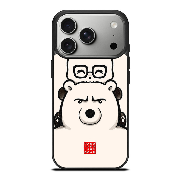 PANDA AND POLAR BEAR iPhone 17 Pro Case Cover