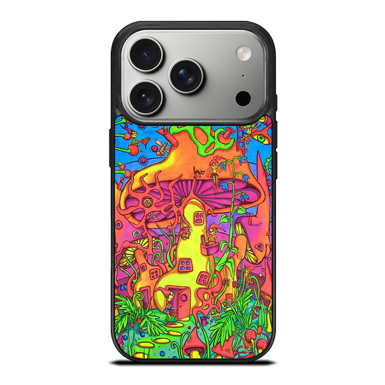 PSYCHEDELIC VISUALS HOUSE iPhone 17 Pro Case Cover
