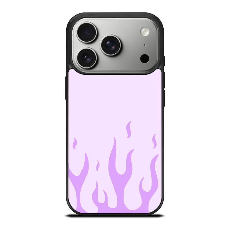 PURPLE FLAME iPhone 17 Pro Case Cover
