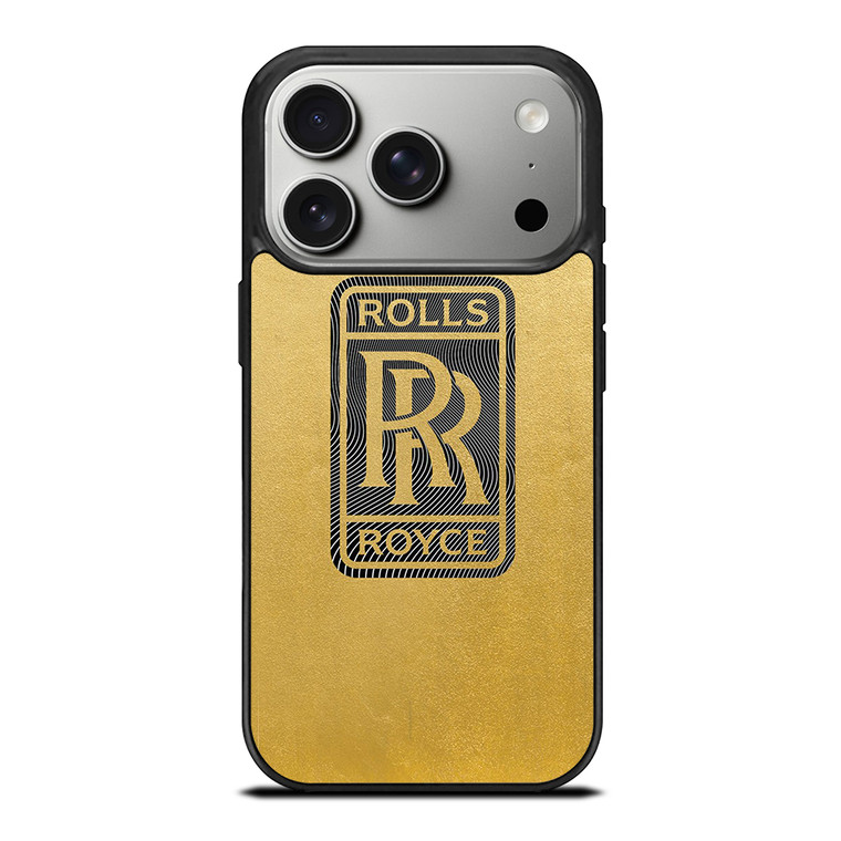 ROLLS ROYCE LOGO GOLD iPhone 17 Pro Case Cover