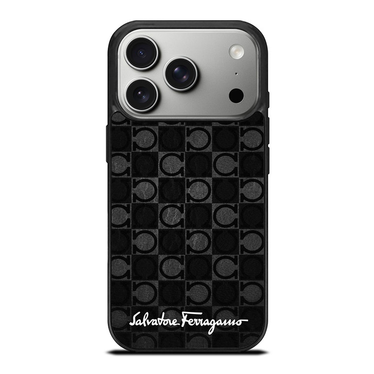 SALVATORE FERRAGAMO LOGO iPhone 17 Pro Case Cover