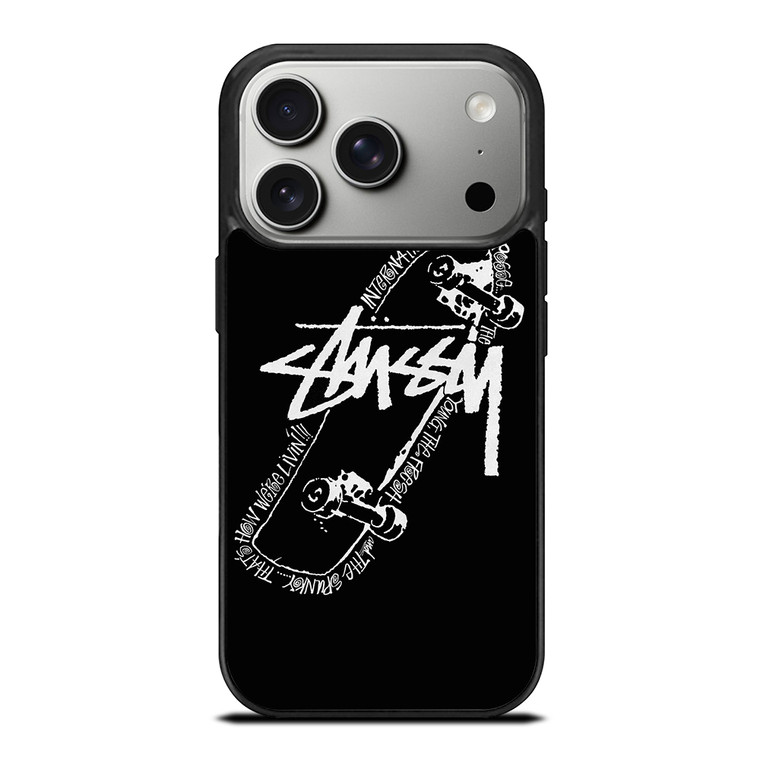 STUSSY SKATE iPhone 17 Pro Case Cover