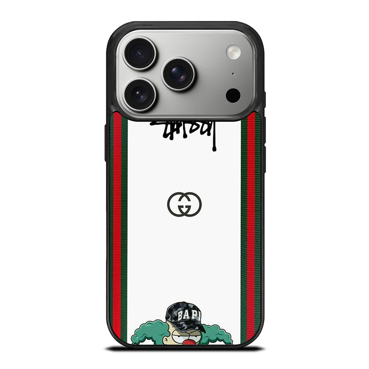 STUSSY X BAPE iPhone 17 Pro Case Cover