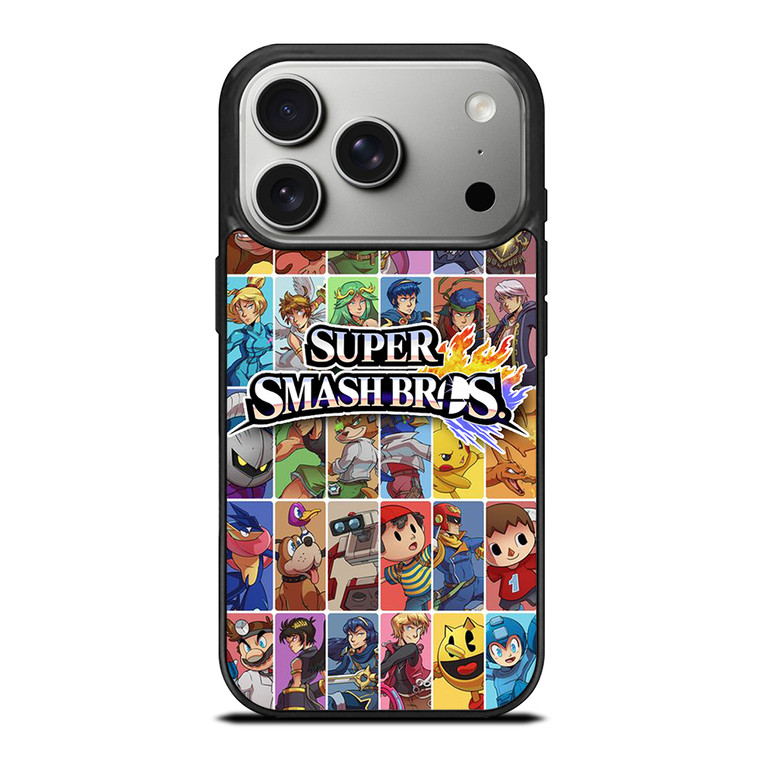 SUPER SMASH BROS CHARACTER iPhone 17 Pro Case Cover