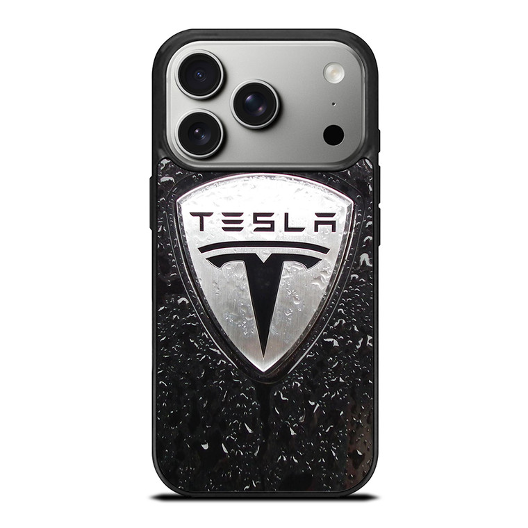 TESLA RAINDROP LOGO iPhone 17 Pro Case Cover