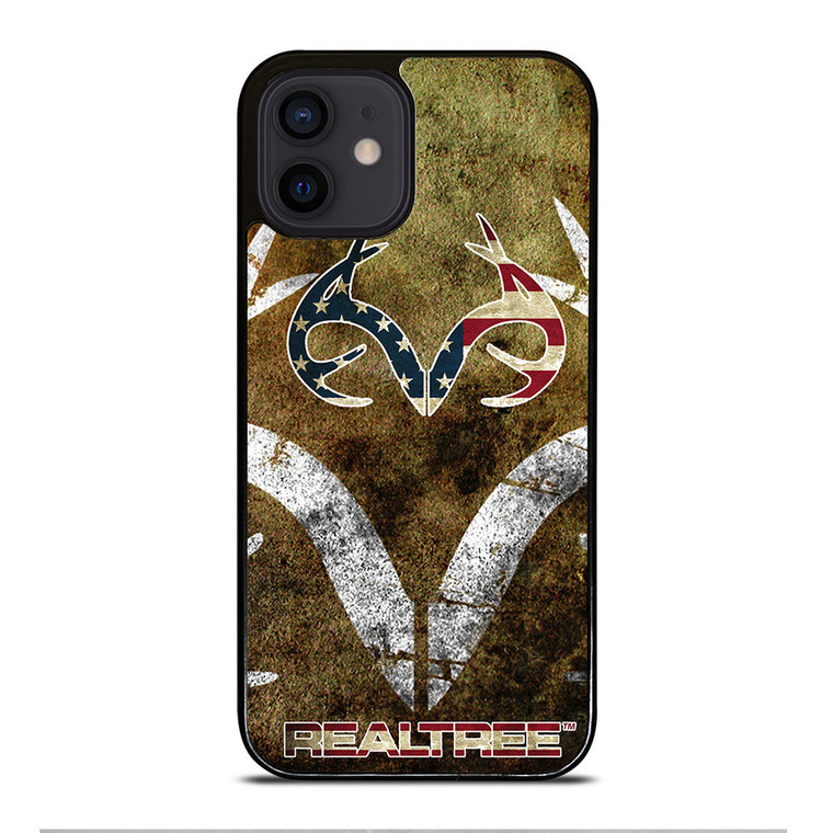 REALTREE DEER CAMO USA iPhone 12 Mini Case Cover