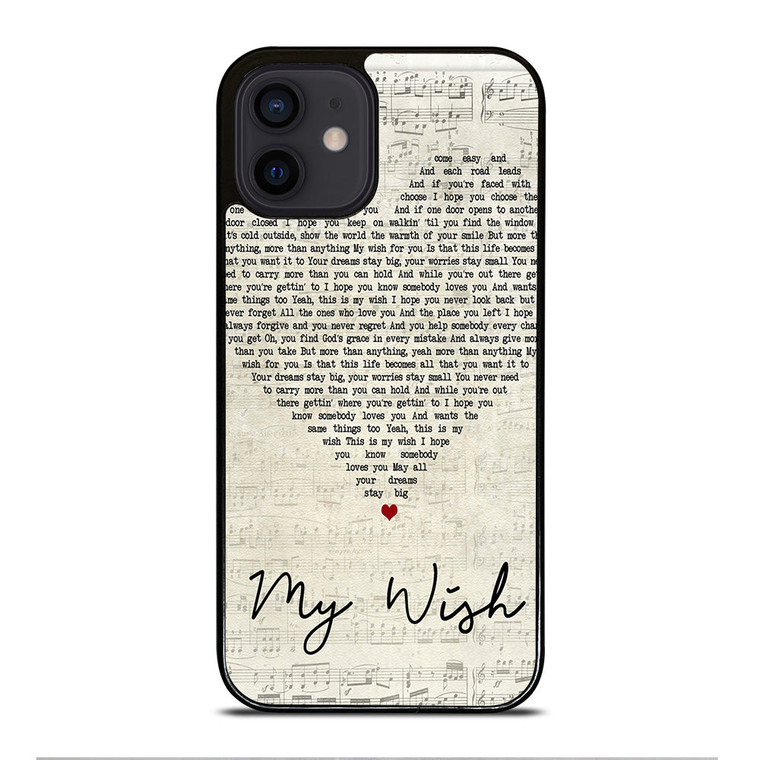 RASCAL FLATTS LYRIC iPhone 12 Mini Case Cover