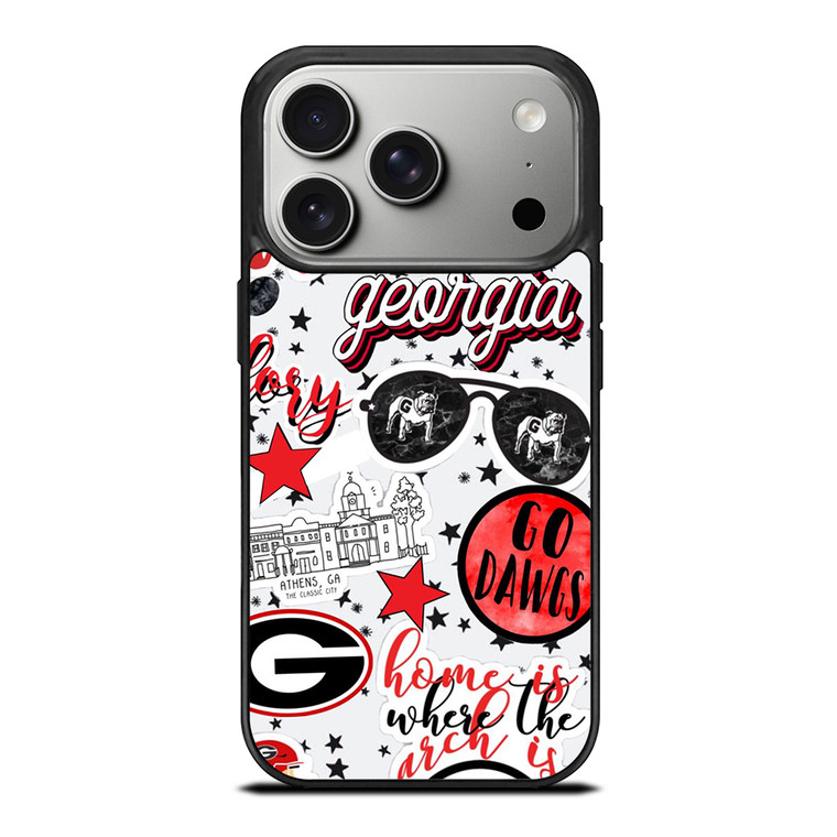 UNIVERSITY GEORGIA BULLDOGS UGA iPhone 17 Pro Case Cover