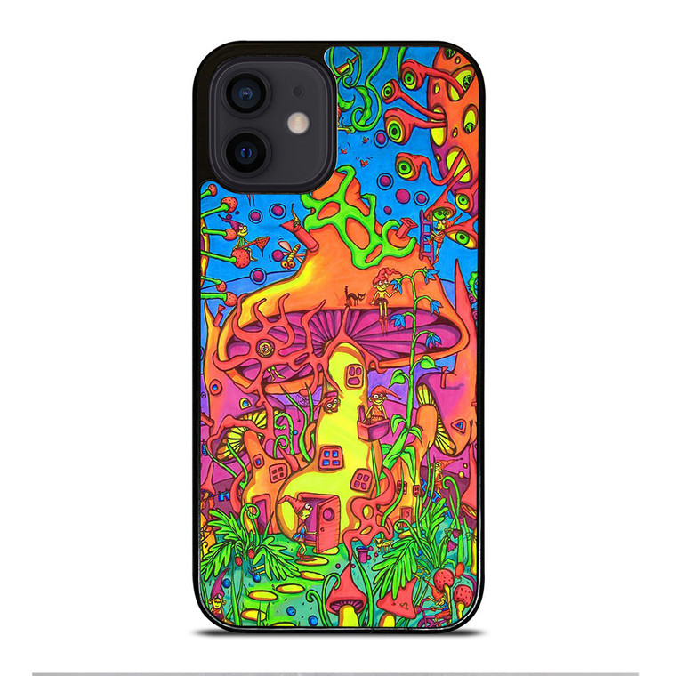 PSYCHEDELIC VISUALS HOUSE iPhone 12 Mini Case Cover