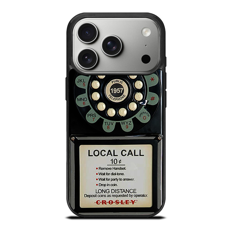 VINTAGE RETRO PAYPHONE iPhone 17 Pro Case Cover