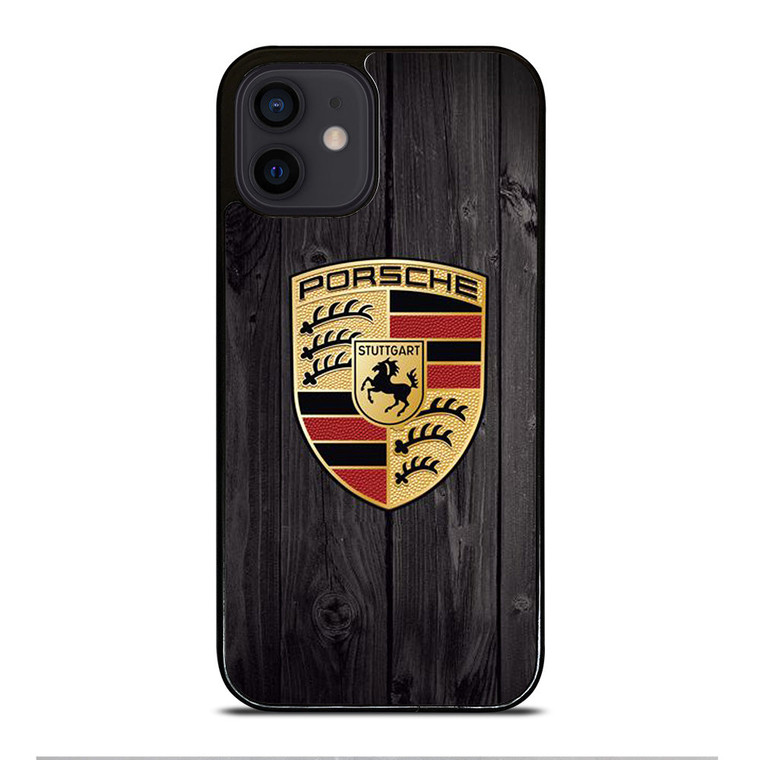 PORSCHE WOODEN iPhone 12 Mini Case Cover