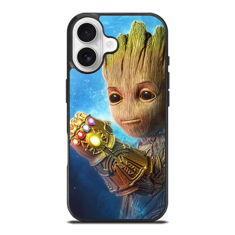 BABY GROOT GAUNTLET iPhone 17 Case Cover