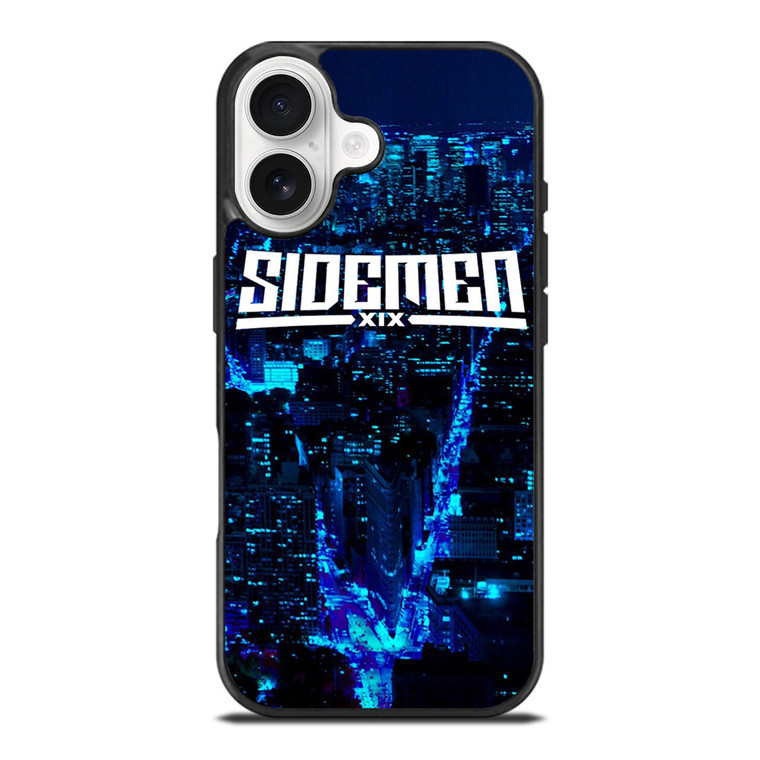 BLUE & WHITE SIDEMEN iPhone 17 Case Cover