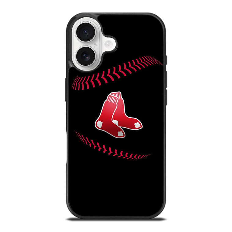 BOSTON RED SOX BLACK LOGO iPhone 17 Case Cover