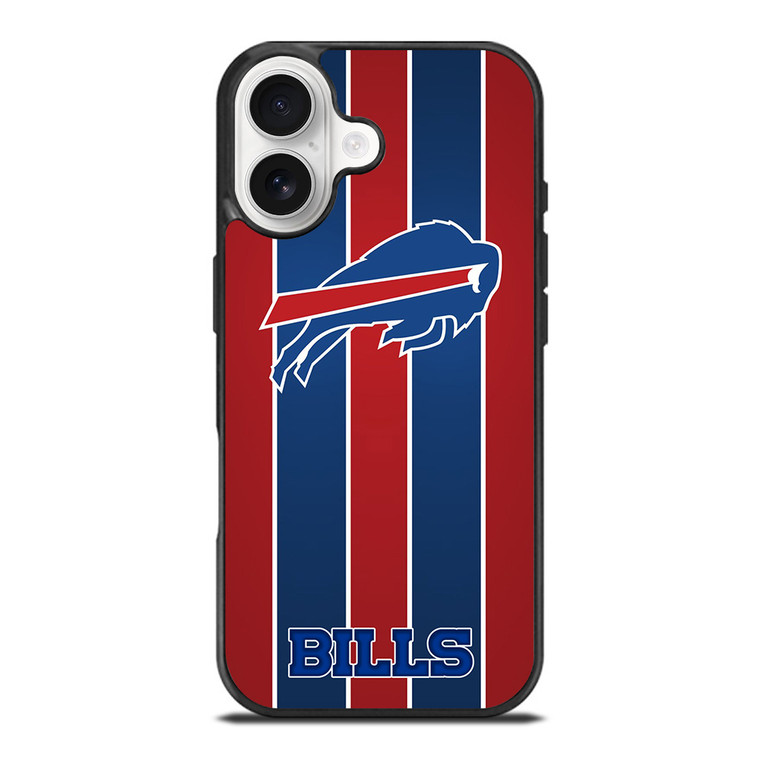 BUFFALO BILLS STRIPE iPhone 17 Case Cover