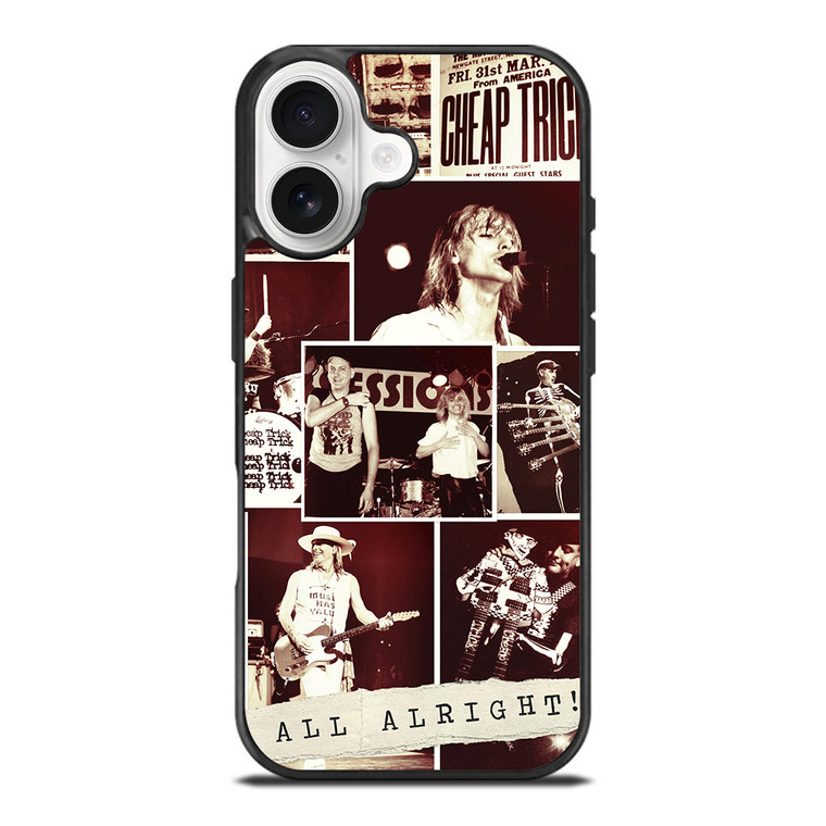 CHEAP TRICK BAND COLLAGE iPhone 17 Case Cover