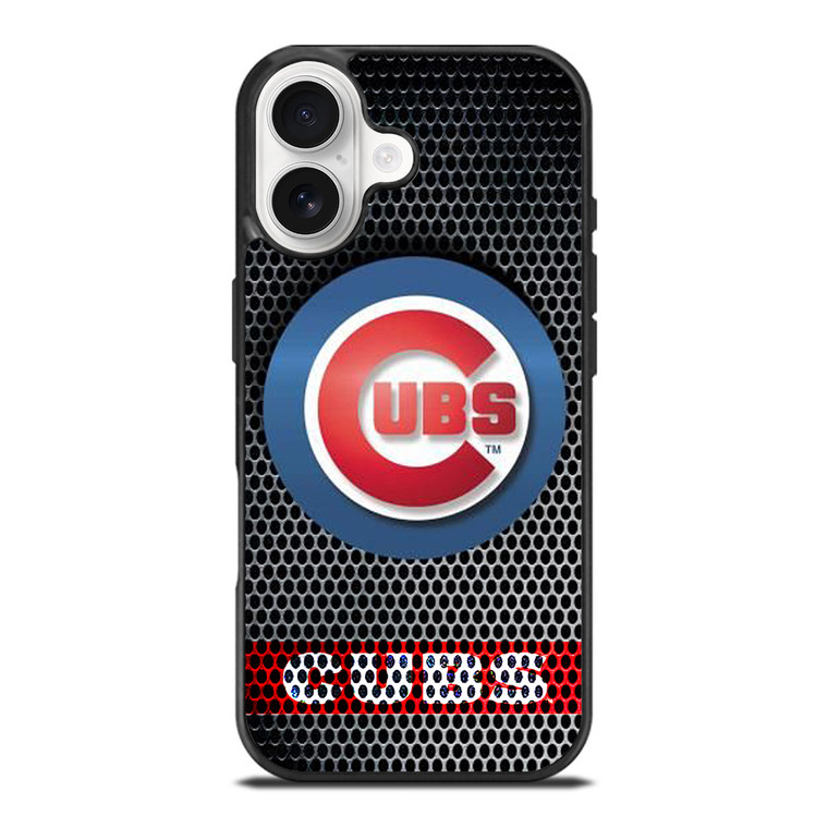 CHICAGO CUBS METAL LOGO iPhone 17 Case Cover