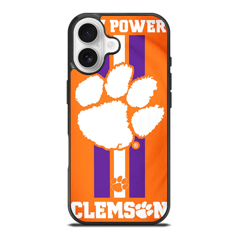 CLEMSON TIGERS PAW iPhone 17 Case Cover