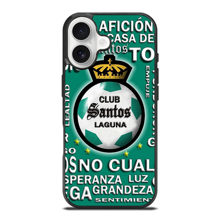 CLUB SANTOS LAGUNA FOOTBALL LOGO 2 iPhone 17 Case Cover