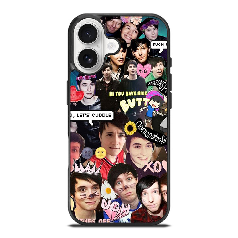 DAN AND PHIL COLLAGE 3 iPhone 17 Case Cover