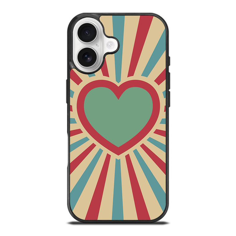 HEARTS PATTERN iPhone 17 Case Cover