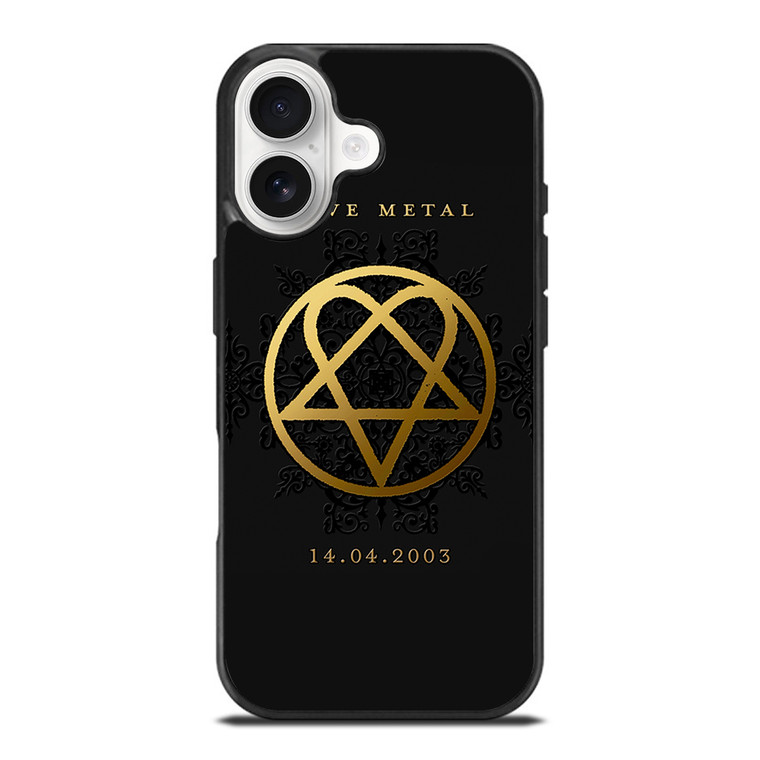 HIM BAND GOLD LOGO iPhone 17 Case Cover