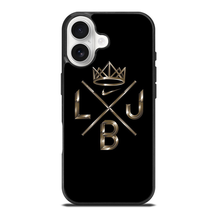 LEBRON JAMES KING LOGO iPhone 17 Case Cover