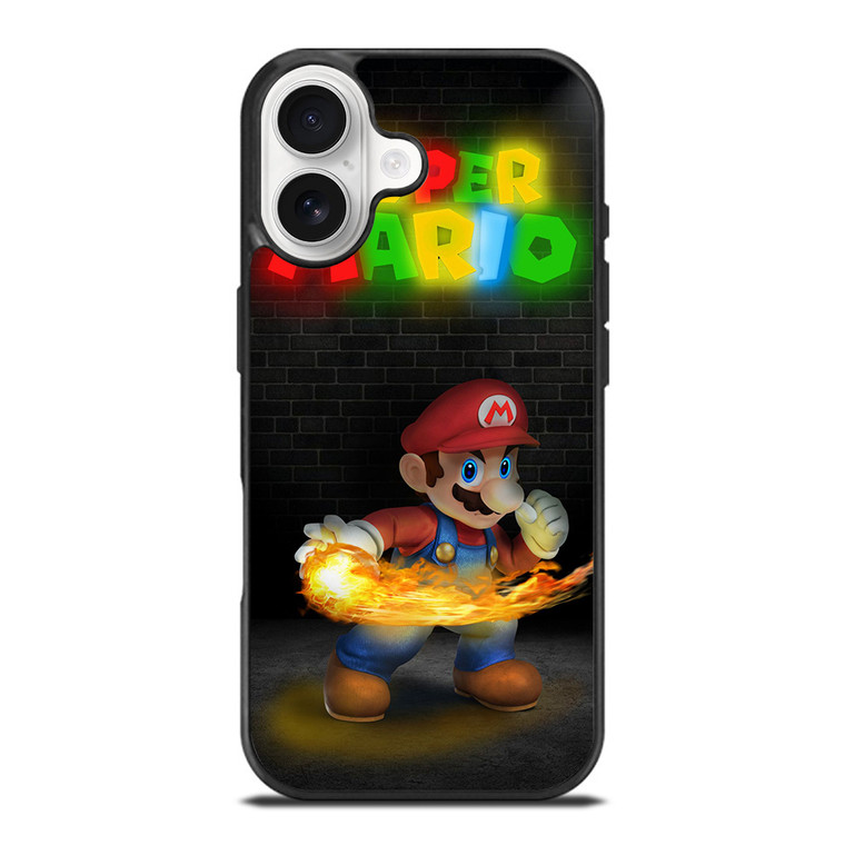 MARIO BROSS FIRE iPhone 17 Case Cover