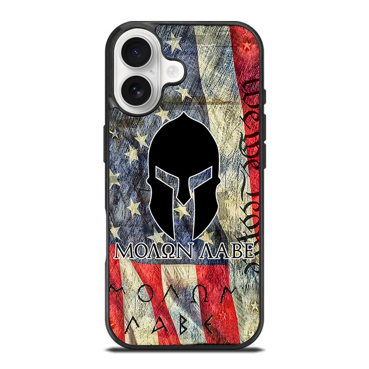 MOLON LABE AMERICAN FLAG iPhone 17 Case Cover