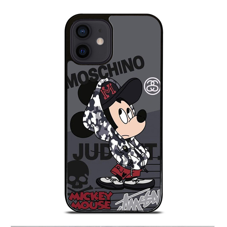MICKEY MOUSE MOSCHINO iPhone 12 Mini Case Cover