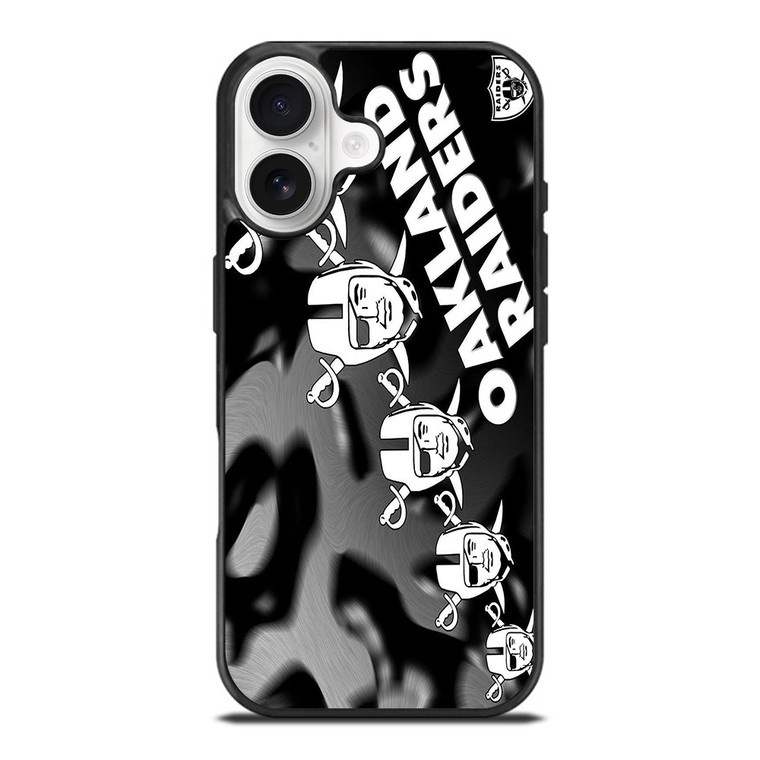 OAKLAND RAIDERS 1 iPhone 17 Case Cover