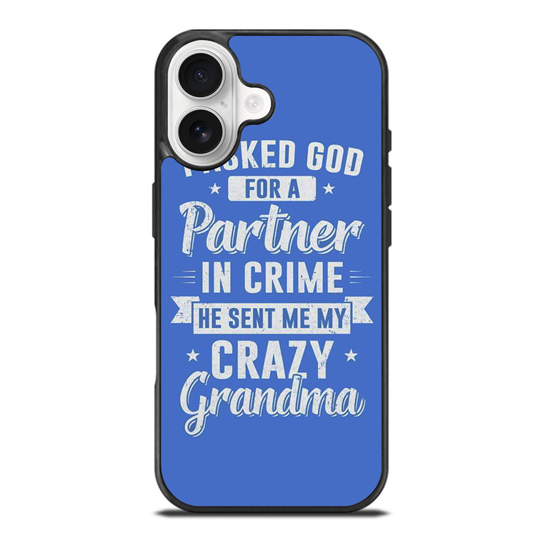 PARTNER IN CRIME GRANDMA 2 iPhone 17 Case Cover