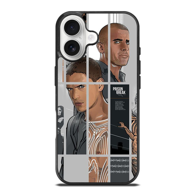 PRISON BREAK ART iPhone 17 Case Cover