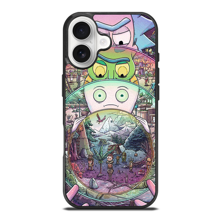 RICK AND MORTY ART 2 iPhone 17 Case Cover