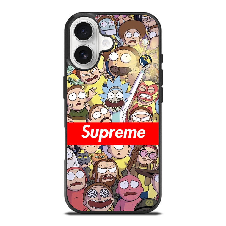 RICK AND MORTY COLLAGE iPhone 17 Case Cover