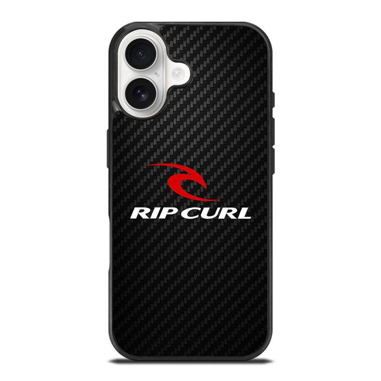 RIPCURL CARBON LOGO iPhone 17 Case Cover