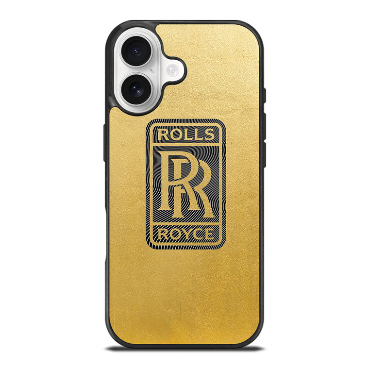 ROLLS ROYCE LOGO GOLD iPhone 17 Case Cover