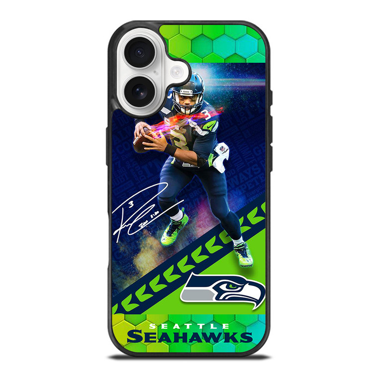 RUSSELL WILSON SEATTLE SEAHAWKS iPhone 17 Case Cover