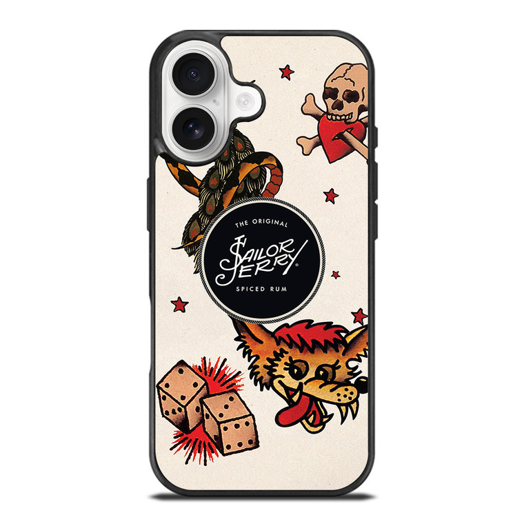 SAILOR JERRY TATTOO LOGO iPhone 17 Case Cover