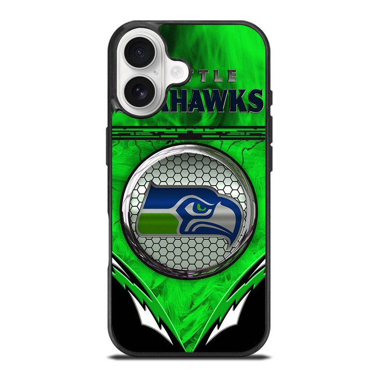 SEATTLE SEAHAWKS THE BLUE WAVE iPhone 17 Case Cover