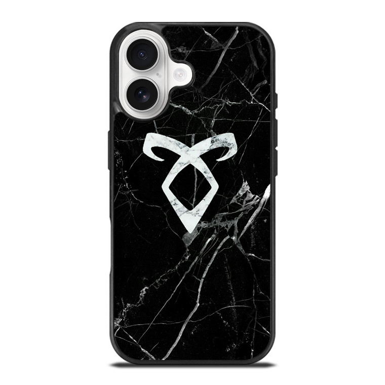 SHADOWHUNTER ANGELIC MARBLE LOGO iPhone 17 Case Cover