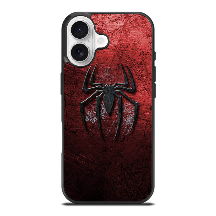 SPIDERMAN GRUNGY LOGO iPhone 17 Case Cover