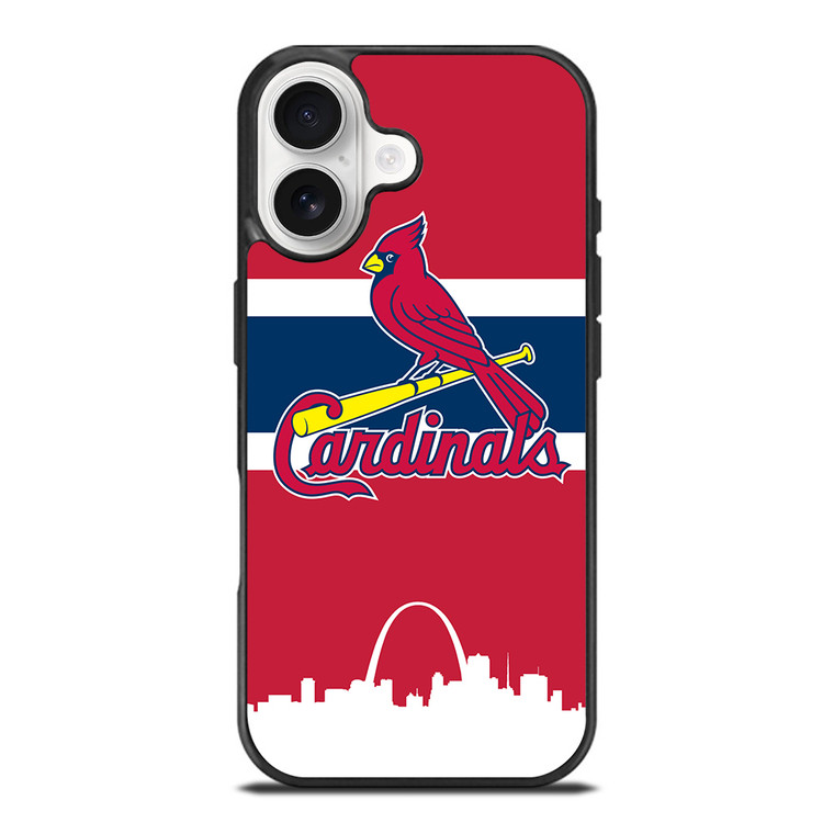 ST LOUIS CARDINALS STRIPE iPhone 17 Case Cover