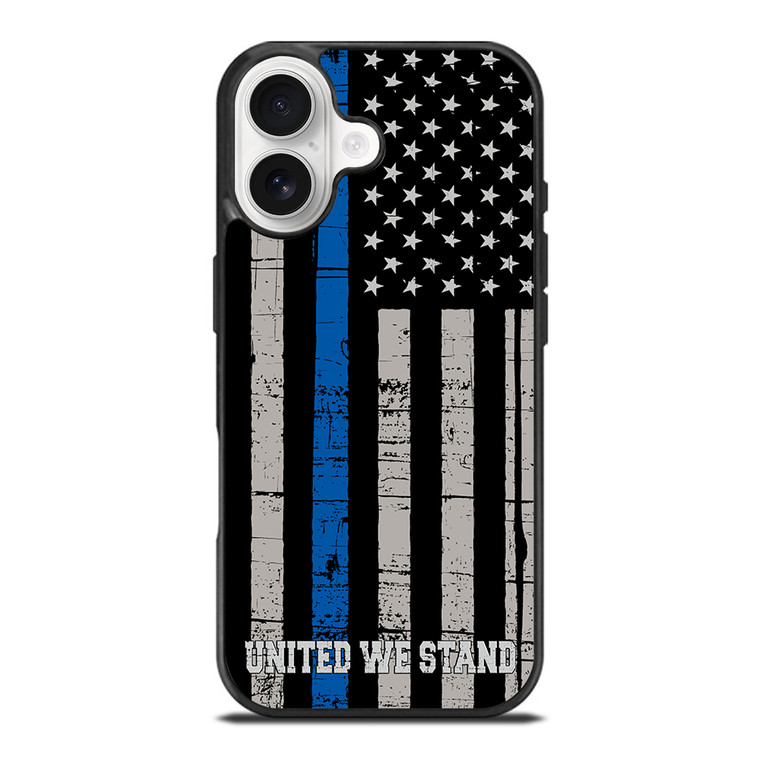 THIN BLUE LINE WE STAND iPhone 17 Case Cover