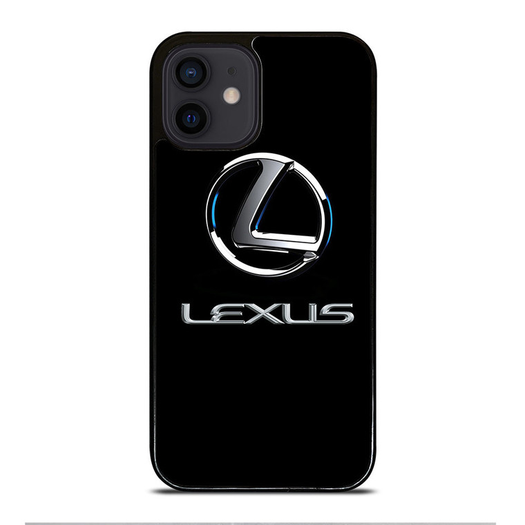 LEXUS BLACK LOGO iPhone 12 Mini Case Cover